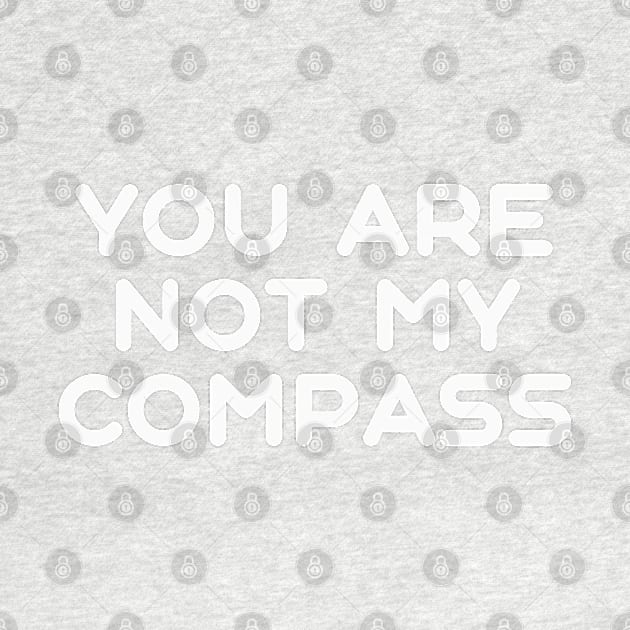 You are Not My Compass | Life | Choices | Quotes | Green by Wintre2
